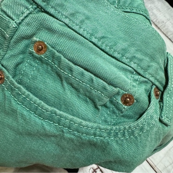 LEVI’S 501 Men’s Button Fly Jeans in Green size 30x34  GUC - Picture 14 of 16